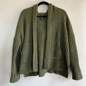 Abercrombie hooded cardigan. Size small/medium